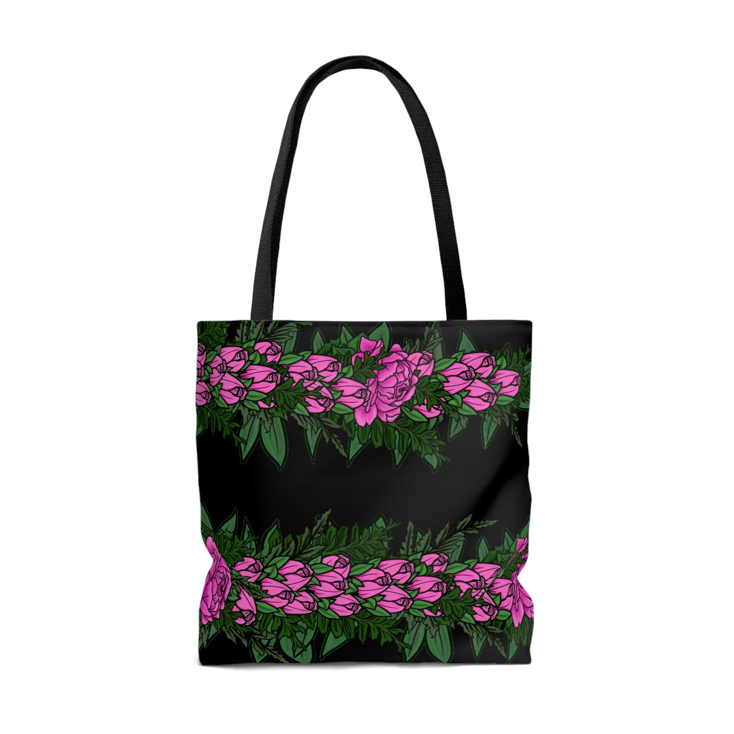 Lokelani Hawaiian Lei Tote Bag