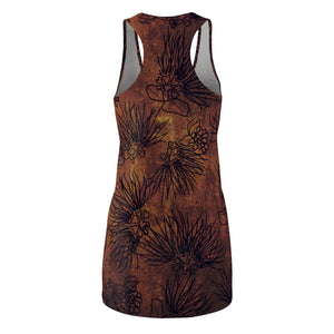 'Ohia Lehua Rust Women's Racerback Dress