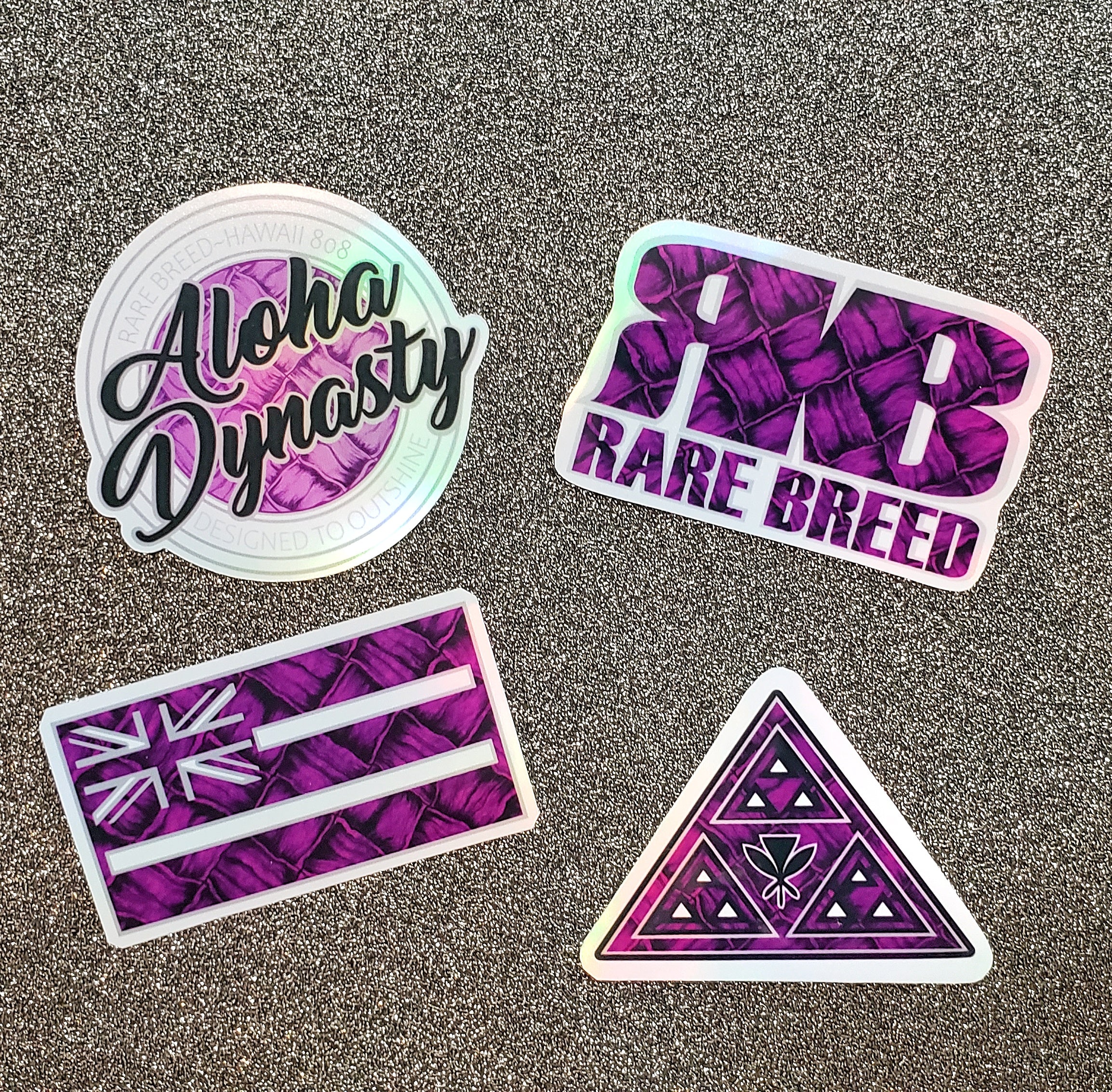 Rare Breed Maui, Aloha Dynasty Sticker Pack 1