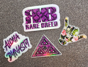 Rare Breed Maui, Aloha Dynasty Sticker Pack 2