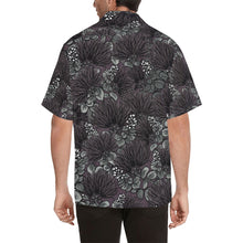 Load image into Gallery viewer, &#39;Ohi&#39;a Lehua Design Hawaiian Print Aloha Shirt - Purple Pink Background