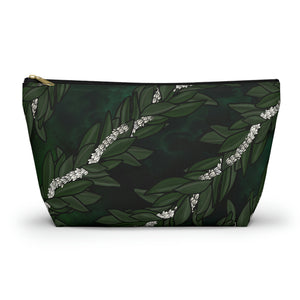 Pikake Maile Lei Accessory Pouch w T-bottom