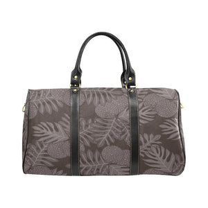 Ulu Breadfruit Hawaiian Print Travel Duffle Bag - Small (Breadfruit Design Waterproof Travel Bag/Small)