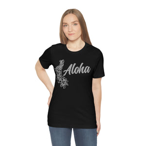 Aloha Tuberose T-Shirt Unisex Jersey Short Sleeve Tee