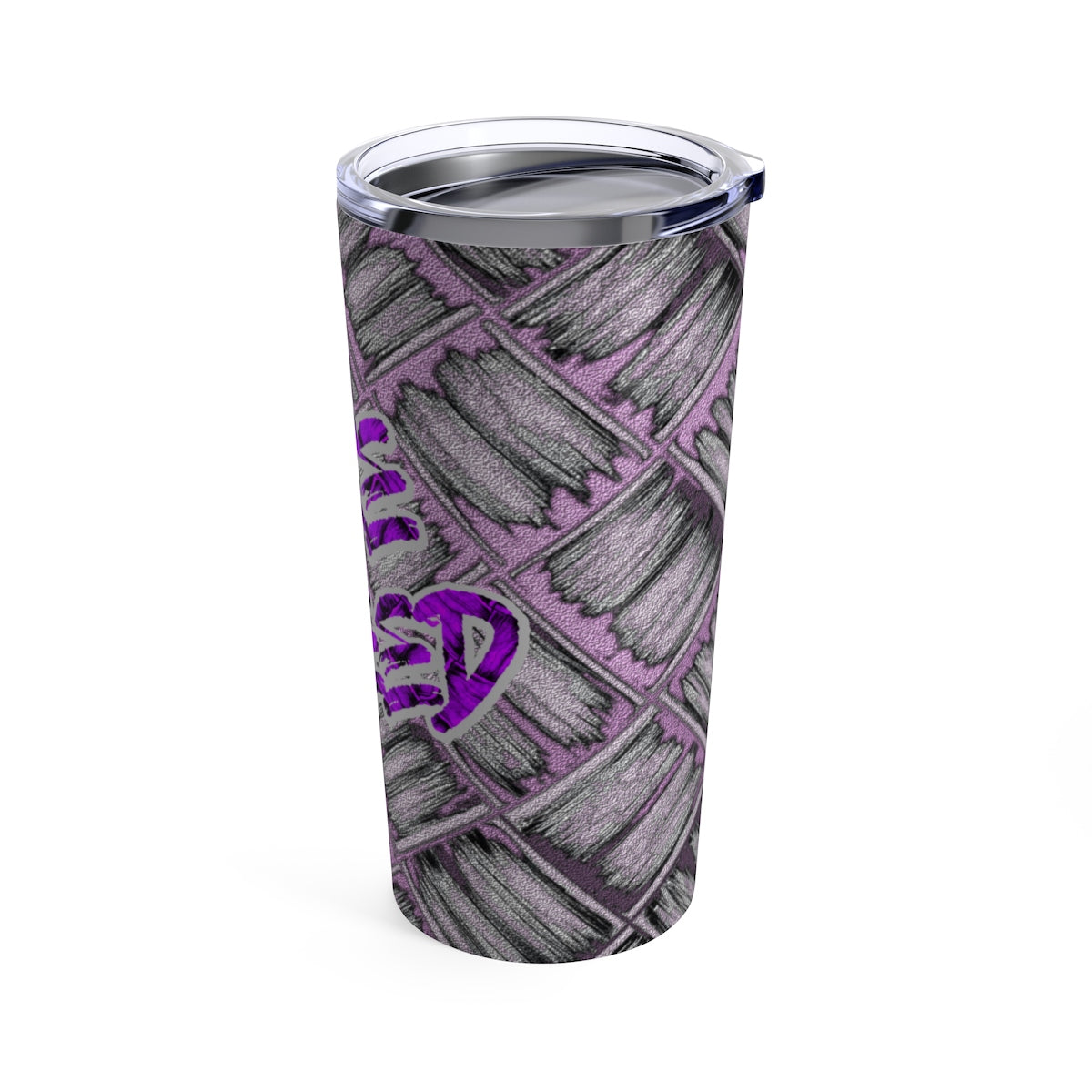 Rare Breed Lavender Lauhala Tumbler 20oz