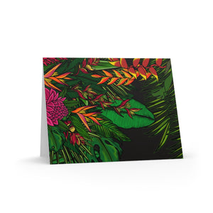 Beautiful Tropical Hawaiian Day - Greeting Cards (8, 16, and 24 pcs)