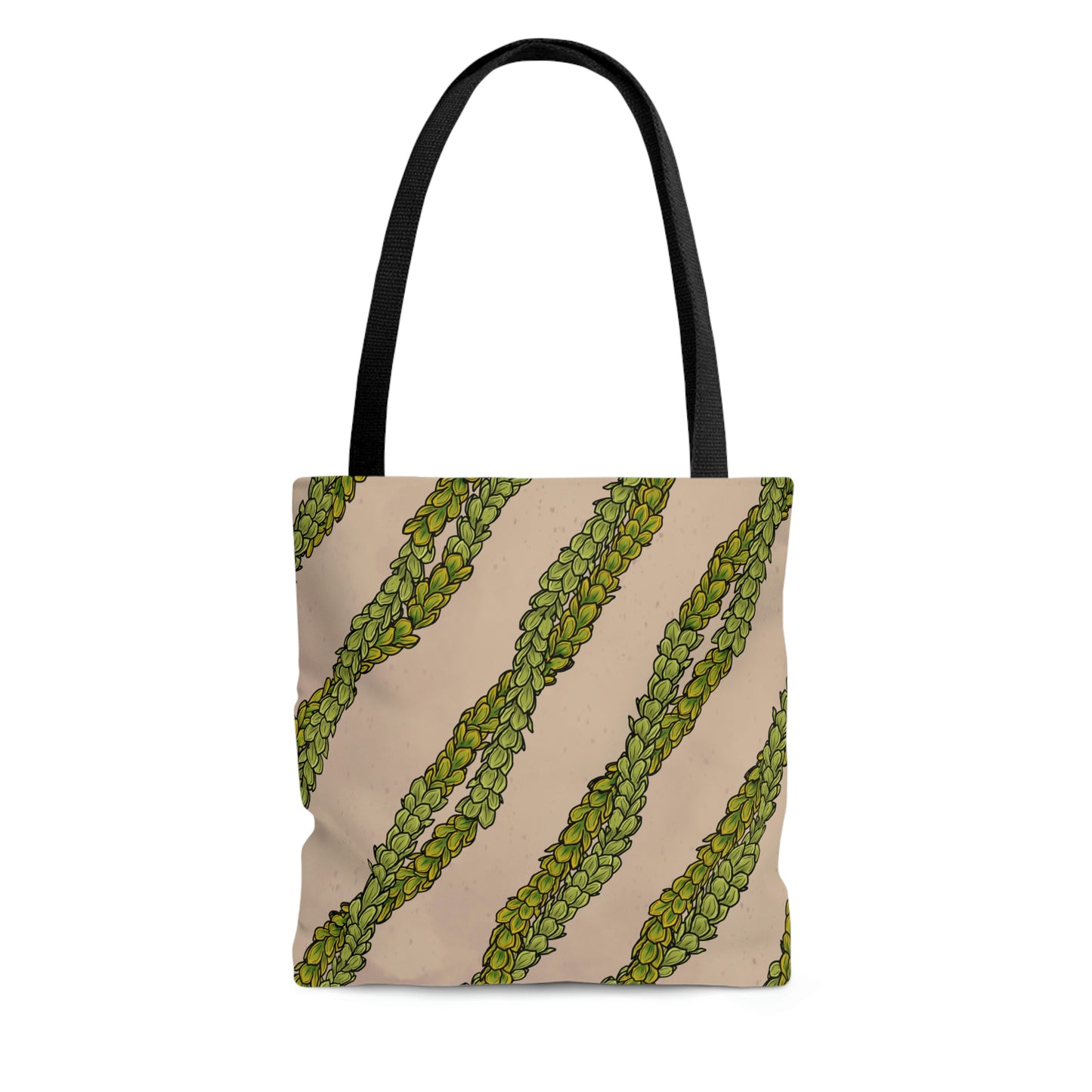 Pakalana Lei Tote Bag - Neutral Watercolor