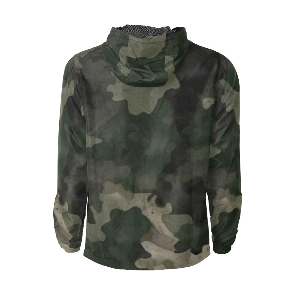 Aloha Dynasty Camouflage Windbreaker Unisex