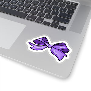 Hand-drawn Purple Bow Kiss-Cut Stickers – Rare Breed Apparel Maui & HoneyXO  Shop