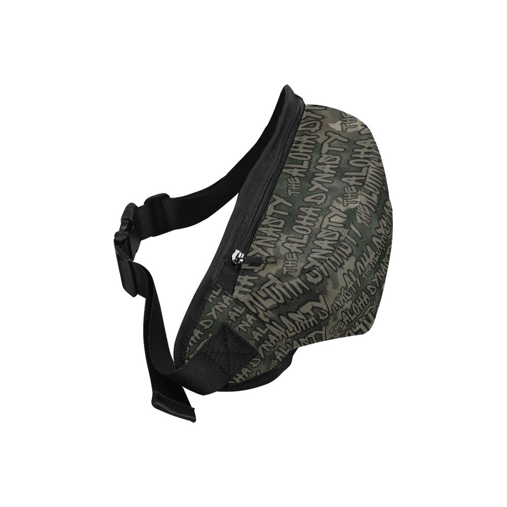 Aloha Dynasty Graffiti Camouflage Fanny Pack