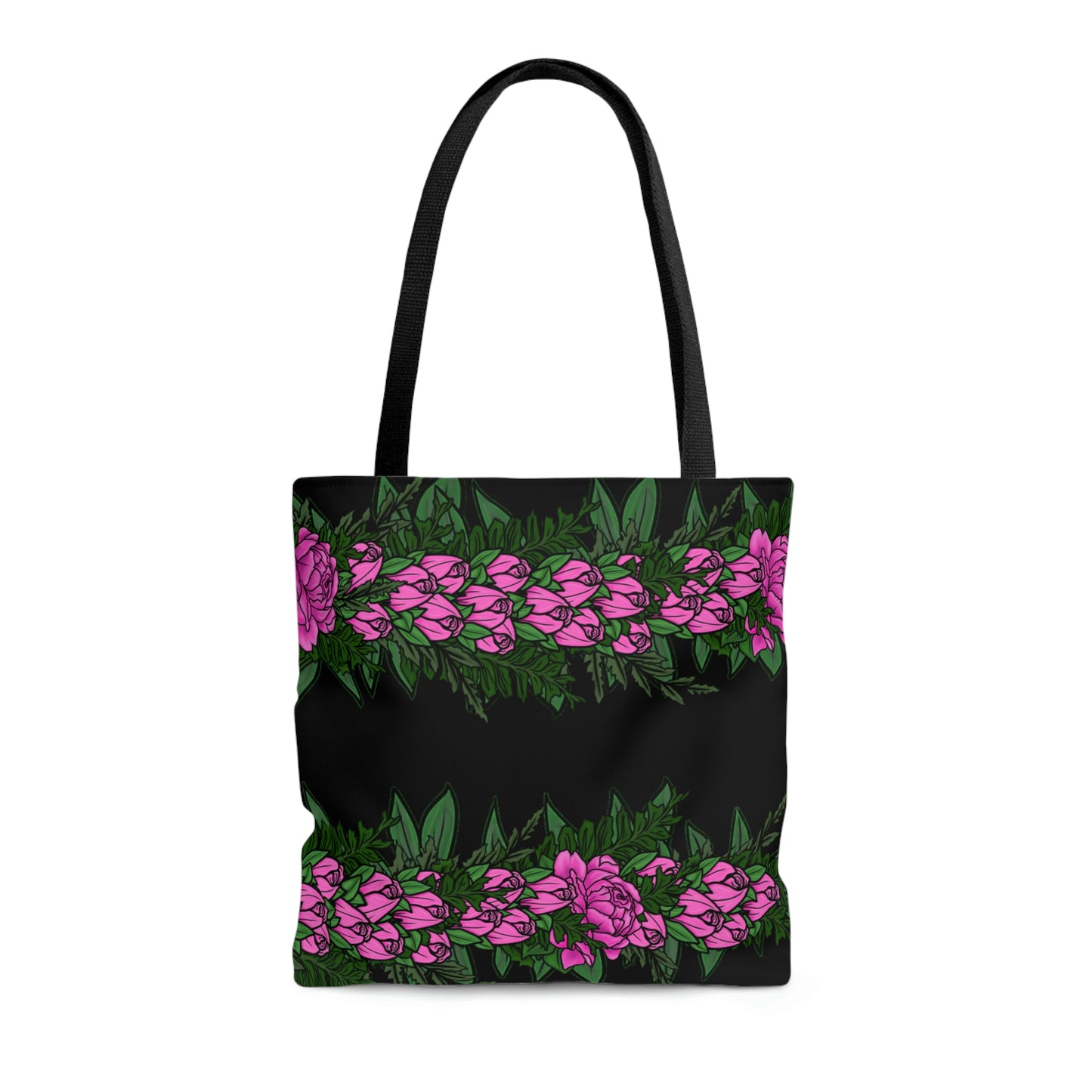 Lokelani Hawaiian Lei Tote Bag