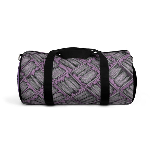 Lavender Lauhala Duffel Bag