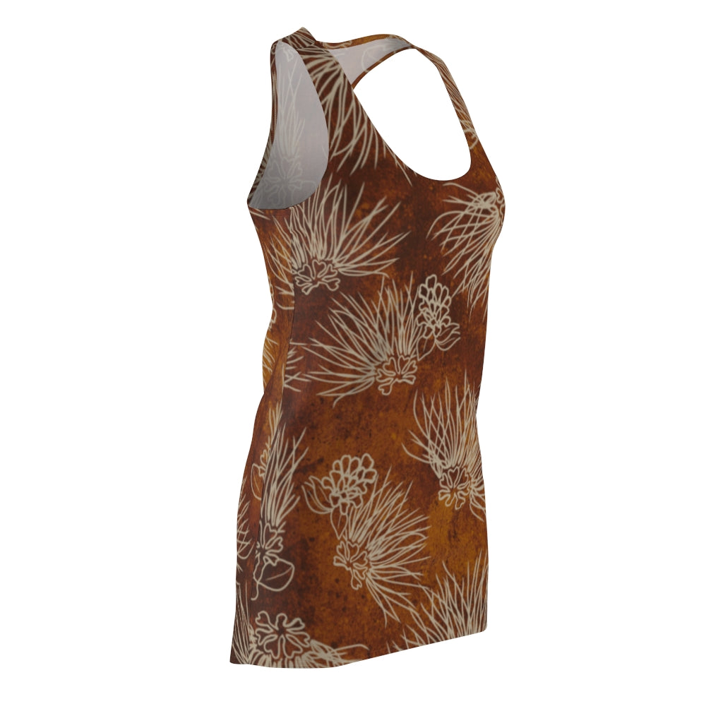 'Ohia Lehua Rust Women's Racerback Dress