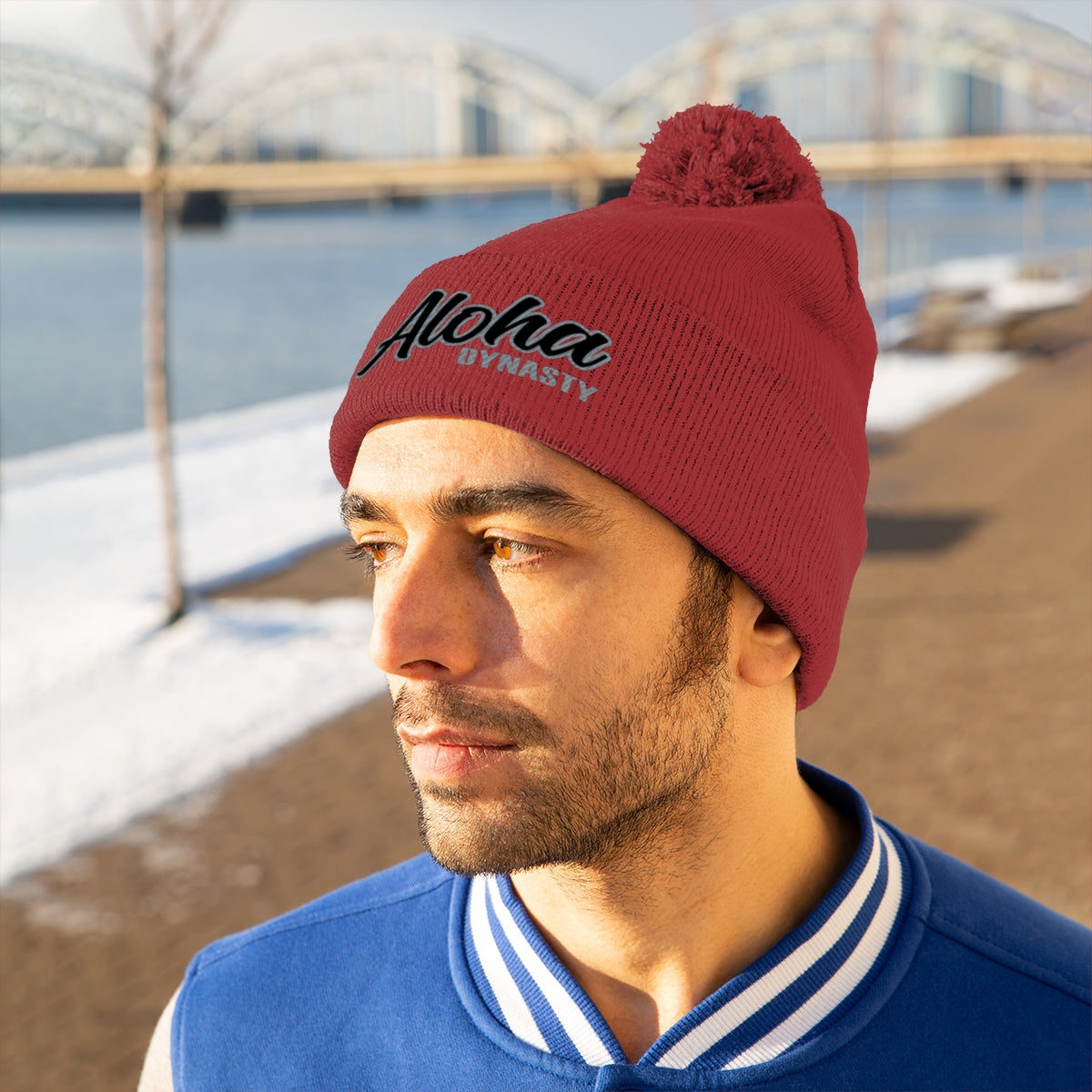 Aloha Dynasty Rare Breed Pom Pom Beanie