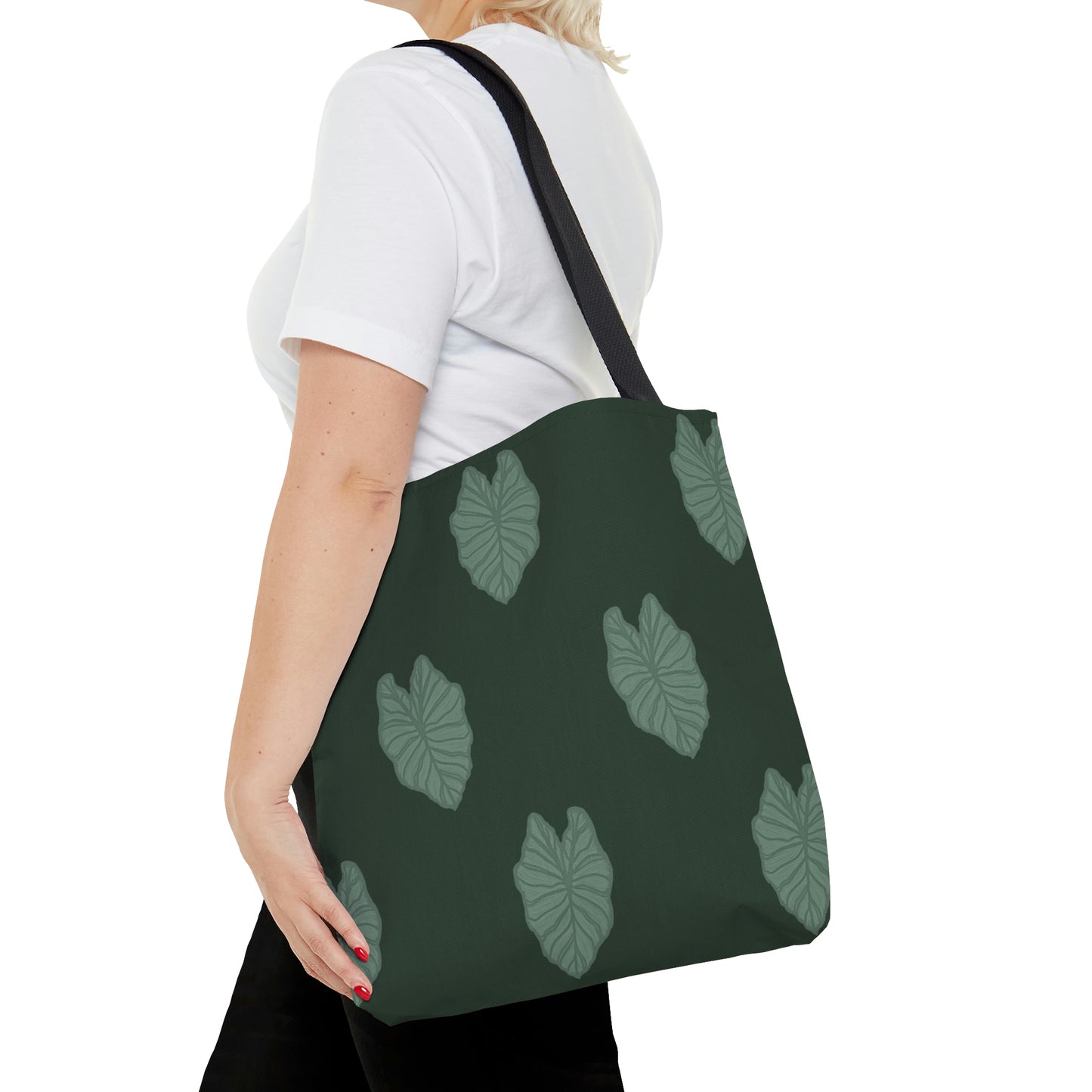 Kalo Taro Green Tote Bag