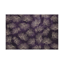 Load image into Gallery viewer, &#39;Ohia Lehua Gift Wrap Paper, 1pc - Royal Purple Watercolor