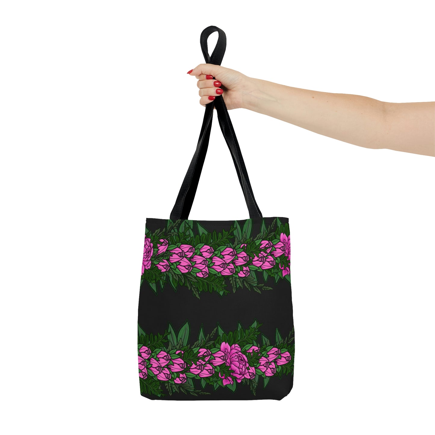 Lokelani Hawaiian Lei Tote Bag