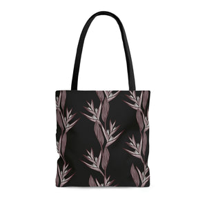 Heliconia Flower Print Tote Bag