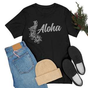 Aloha Tuberose T-Shirt Unisex Jersey Short Sleeve Tee