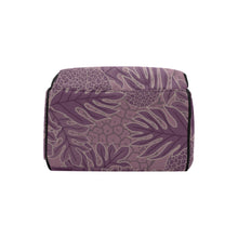 Load image into Gallery viewer, Ulu Breadfruit Hawaiian Print Purple Multi Function Backpack