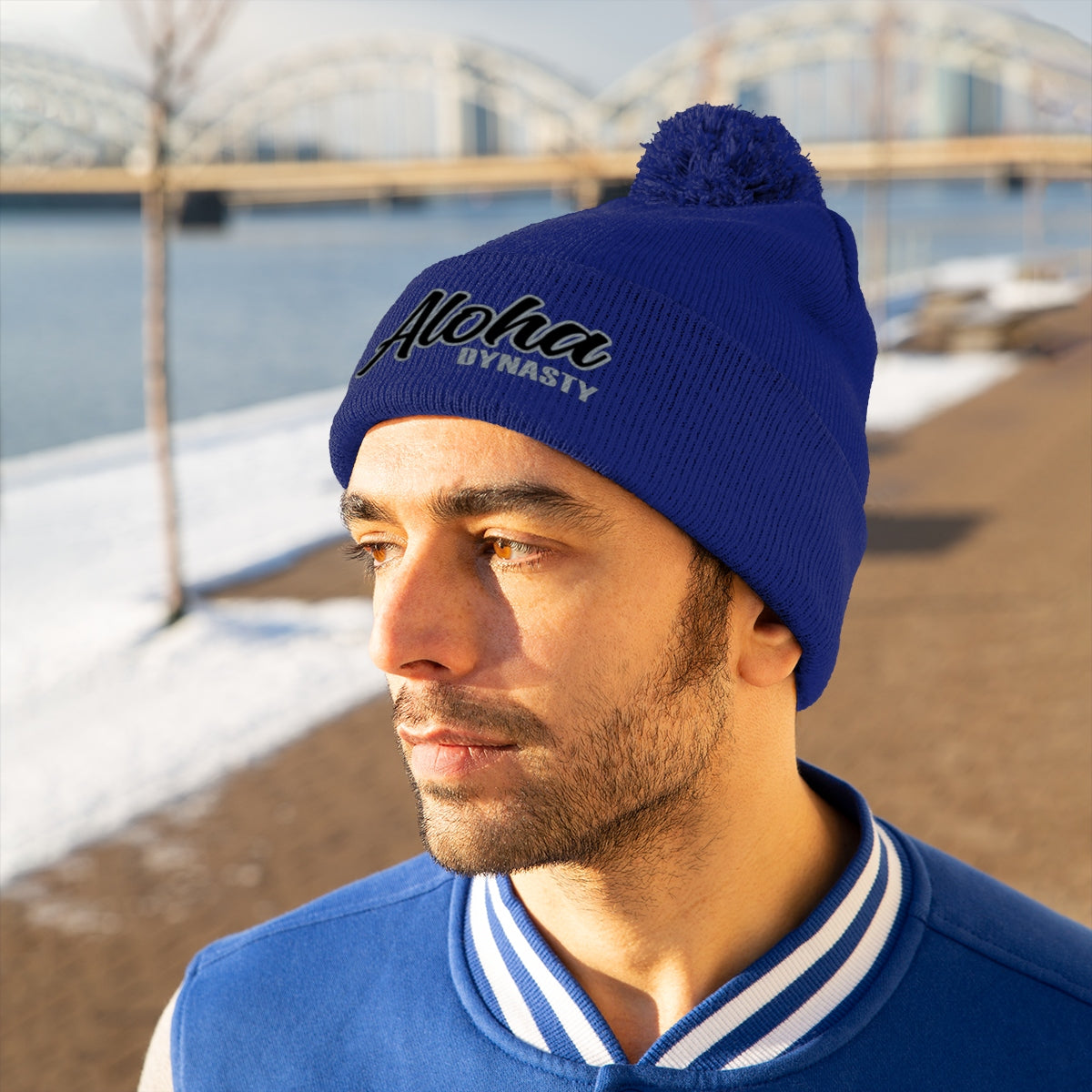 Aloha Dynasty Rare Breed Pom Pom Beanie