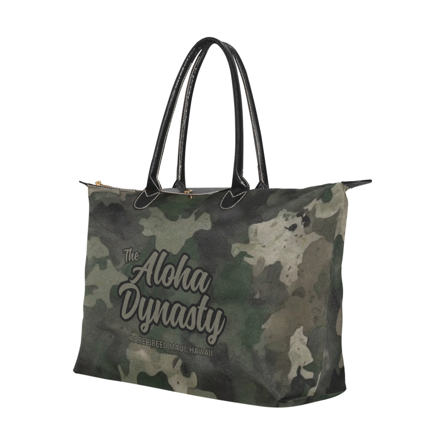 Aloha Dynasty Dark Green Camo Single Shoulder Handbag - The New Neutral