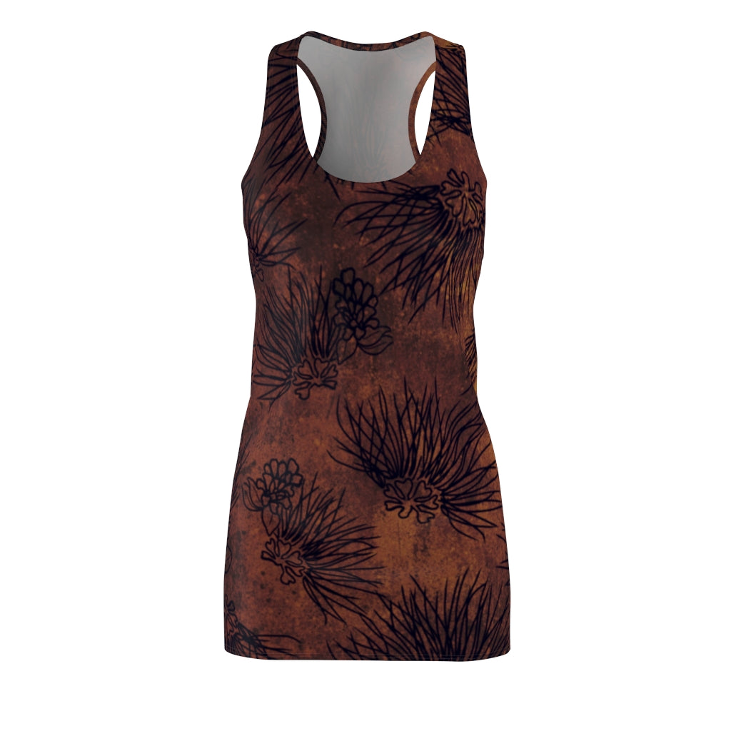 'Ohia Lehua Rust Women's Racerback Dress