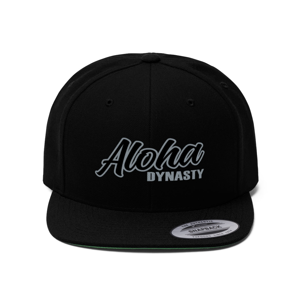 Aloha Dynasty Unisex Flat Bill Hat