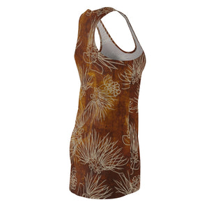'Ohia Lehua Rust Women's Racerback Dress