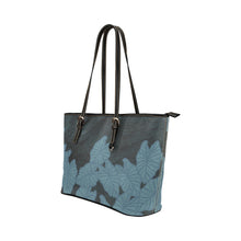 Load image into Gallery viewer, Kalo Blue Faux Leather Tote Bag / Large