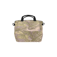 Load image into Gallery viewer, Hawaiian Tropical Print Soft Tones Tote Bag Crossbody with Shoulder Strap