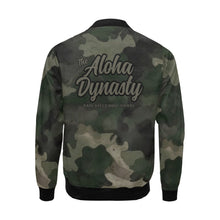 Load image into Gallery viewer, Aloha Dynasty Camouflage Bomber Jacket