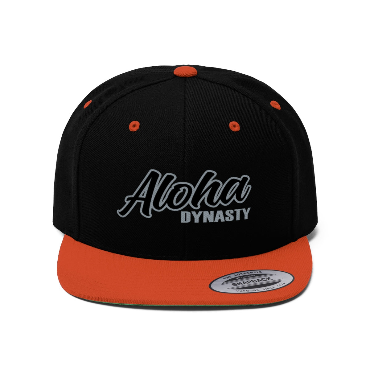 Aloha Dynasty Unisex Flat Bill Hat