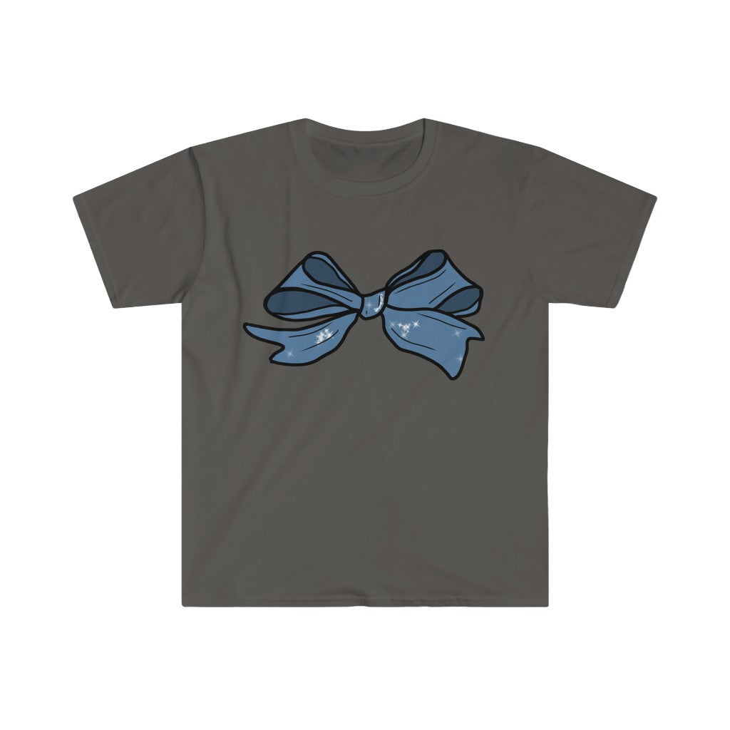 Hand-drawn Bow Design Unisex Softstyle T-Shirt
