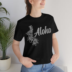 Aloha Tuberose T-Shirt Unisex Jersey Short Sleeve Tee