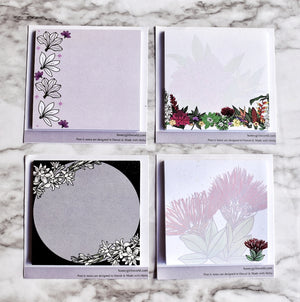 Hawaii Tropical Florals Sticky Notes