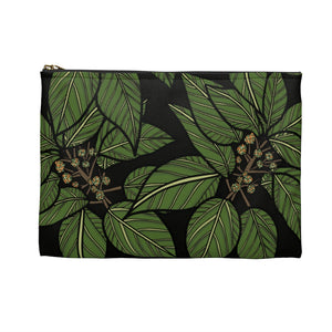 Hand-drawn and Illustrated 'Olona Plant Accessory Pouch