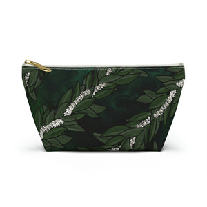 Pikake Maile Lei Accessory Pouch w T-bottom