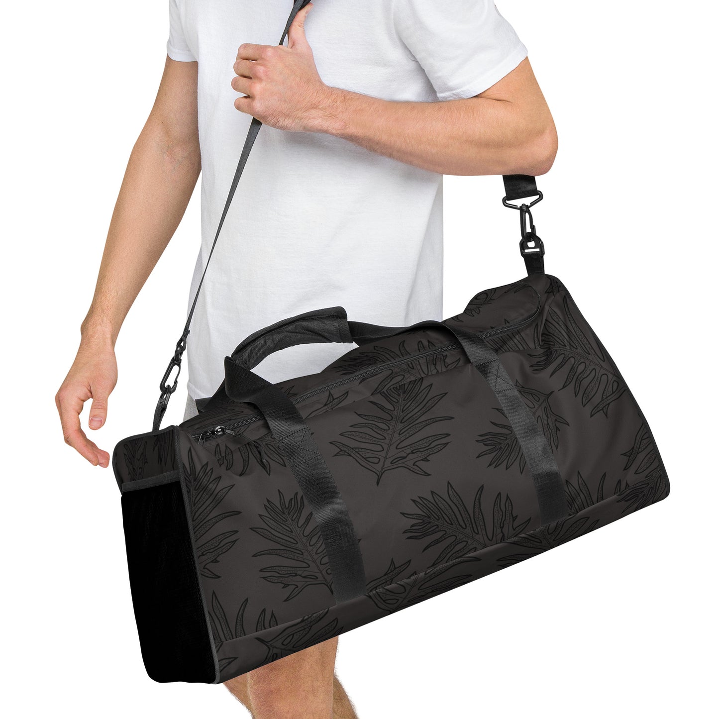 Laua'e Fern Hawaiian Print Large Duffle bag