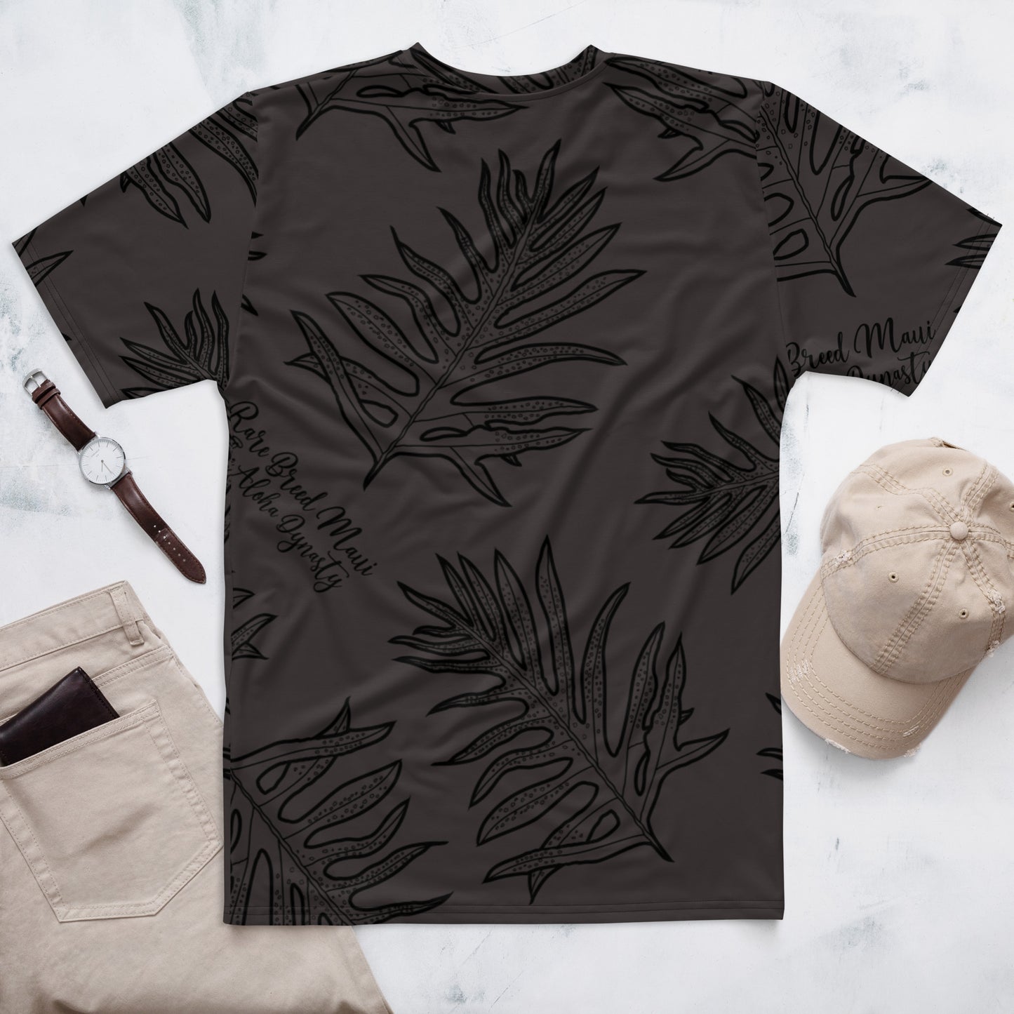 Laua'e Fern Hawaiian Print Crew Neck Shirt