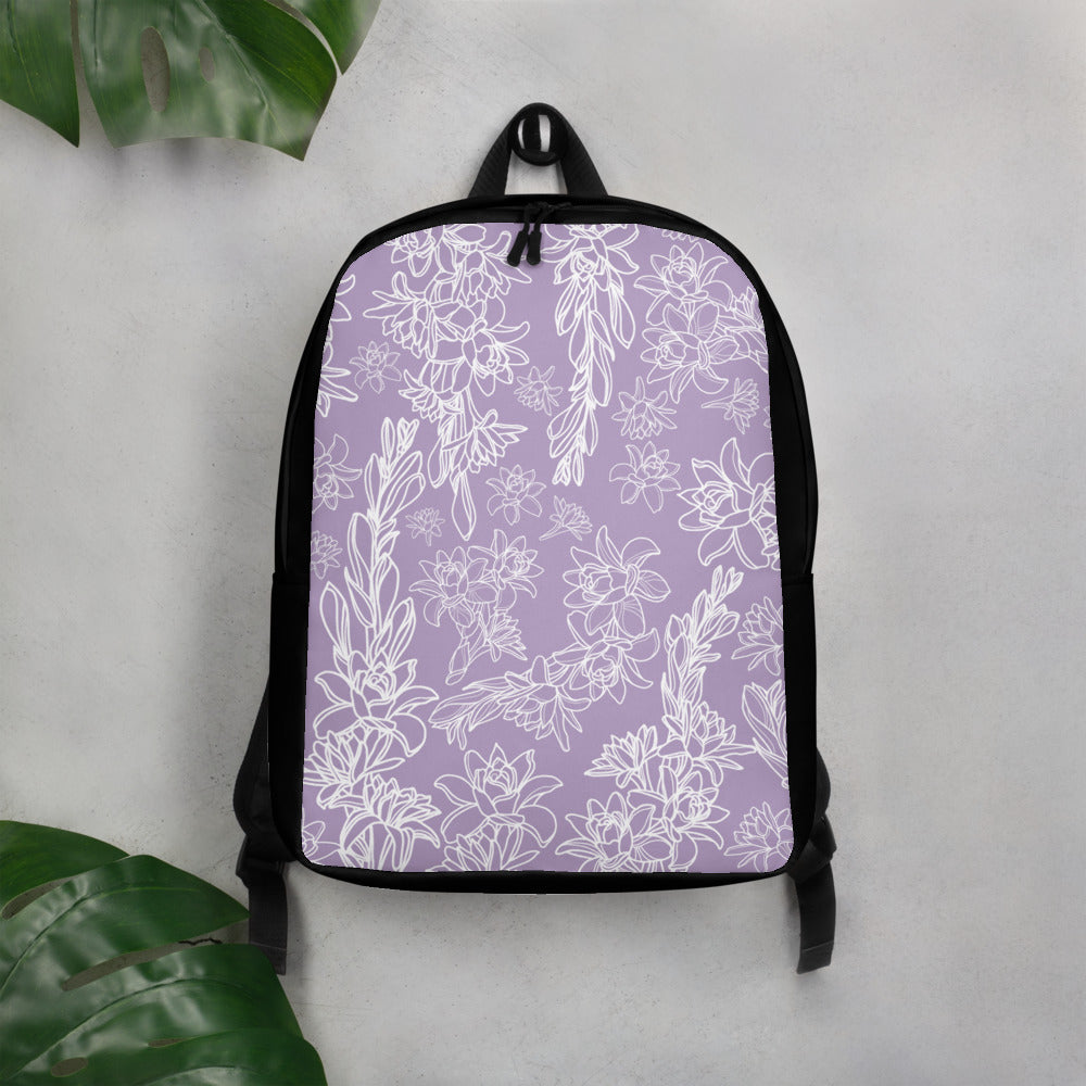 Tuberose Purple Minimalist Backpack