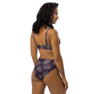 Ohia Lehua Purple High-waisted Bikini
