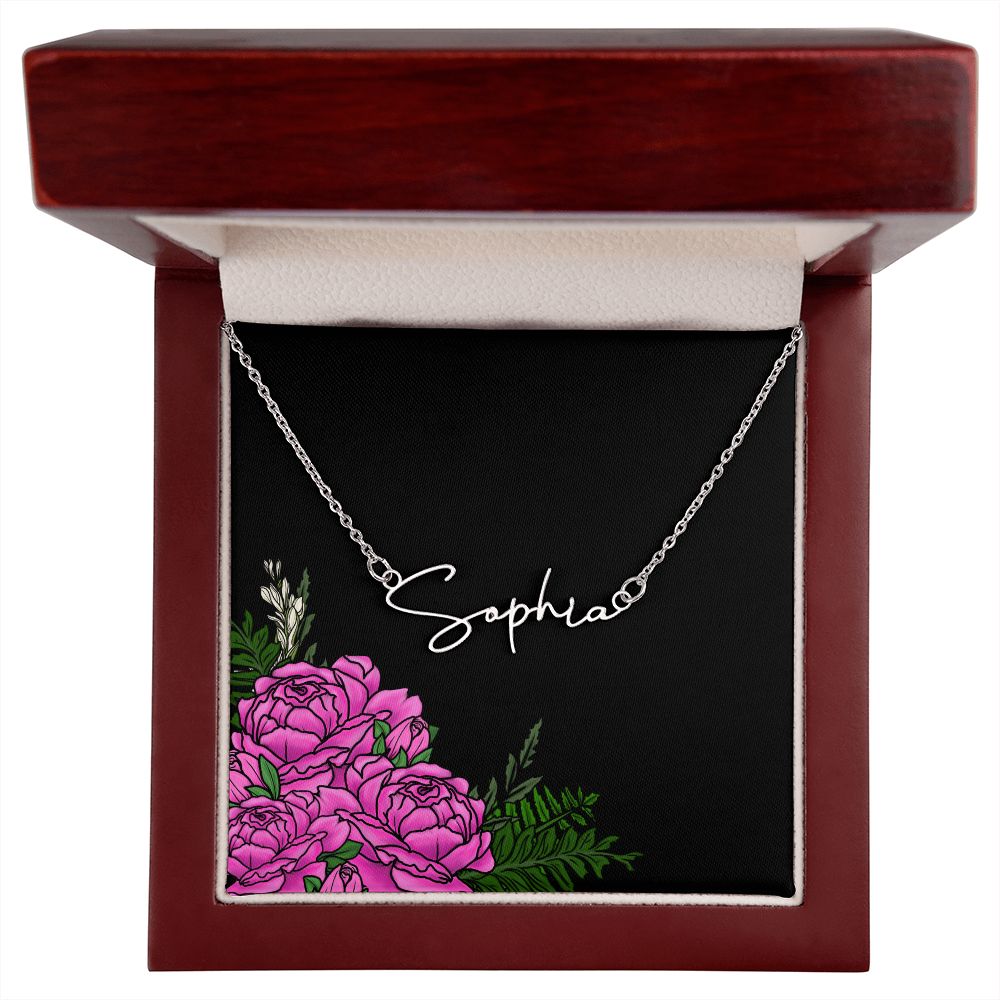 Signature Name Necklace