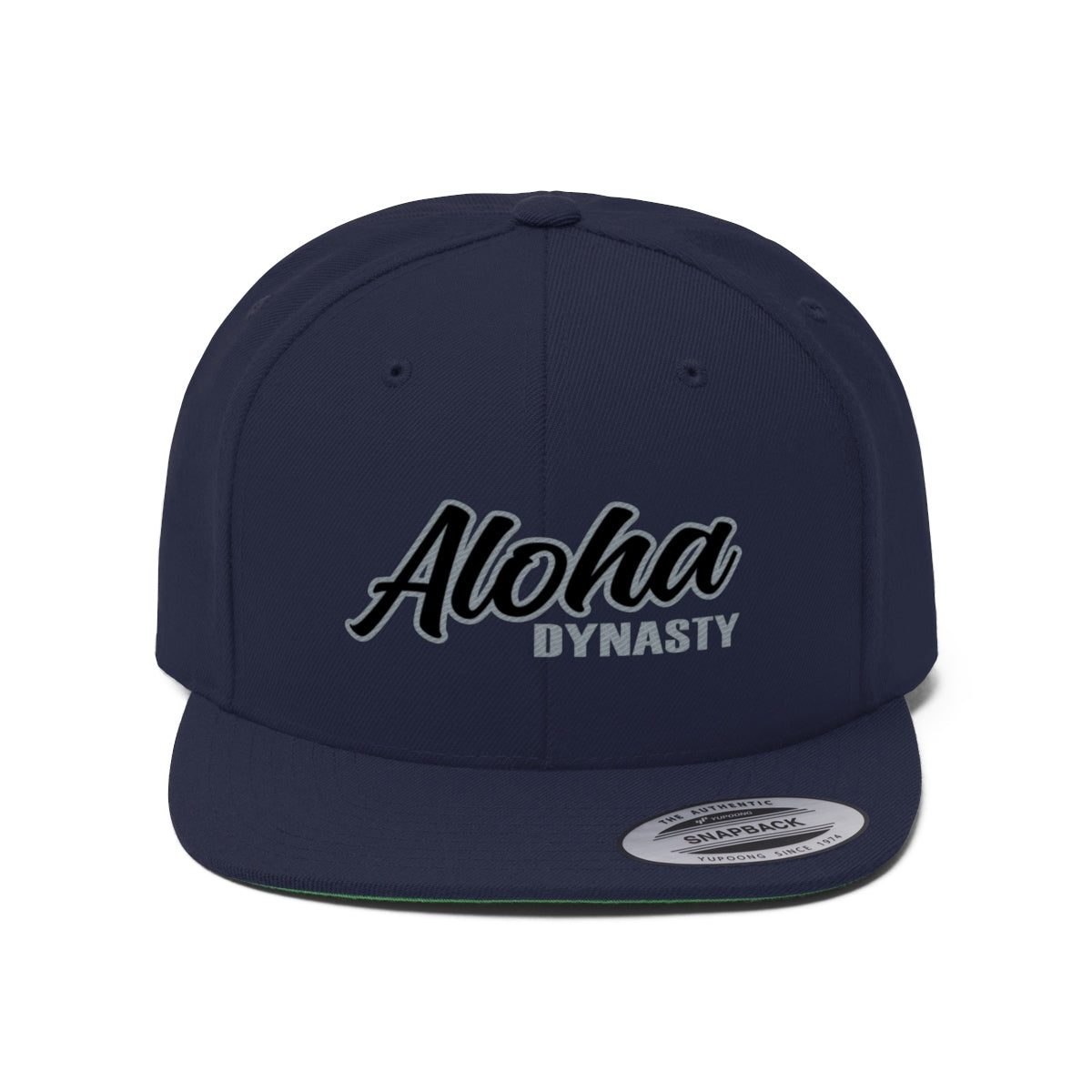 Aloha Dynasty Unisex Flat Bill Hat