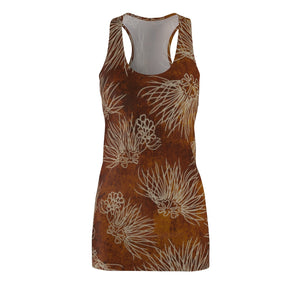 'Ohia Lehua Rust Women's Racerback Dress