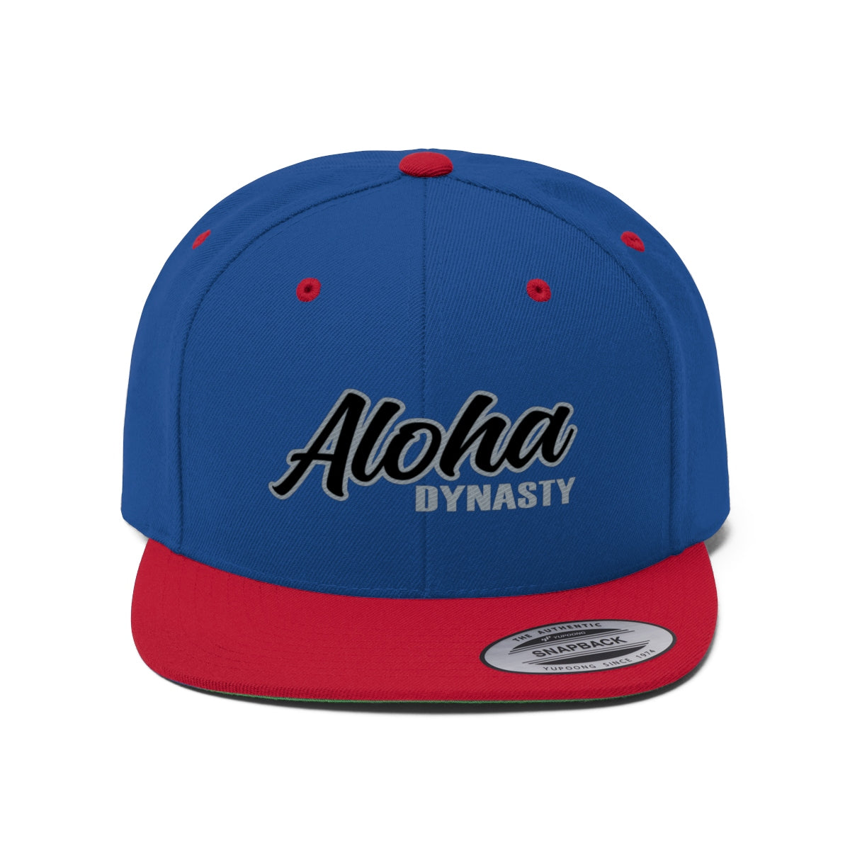 Aloha Dynasty Unisex Flat Bill Hat