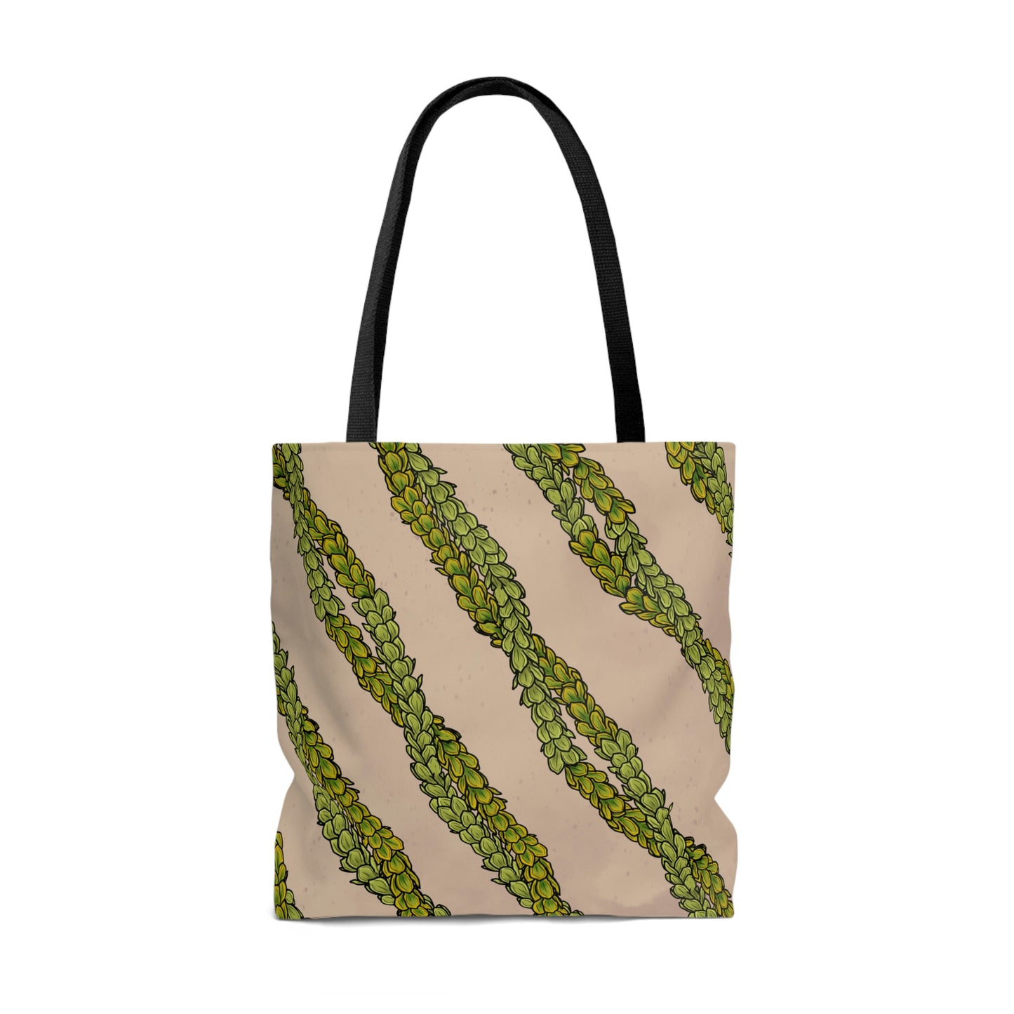 Pakalana Lei Tote Bag - Neutral Watercolor