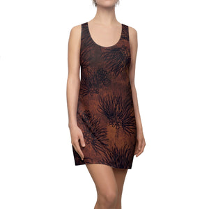 'Ohia Lehua Rust Women's Racerback Dress
