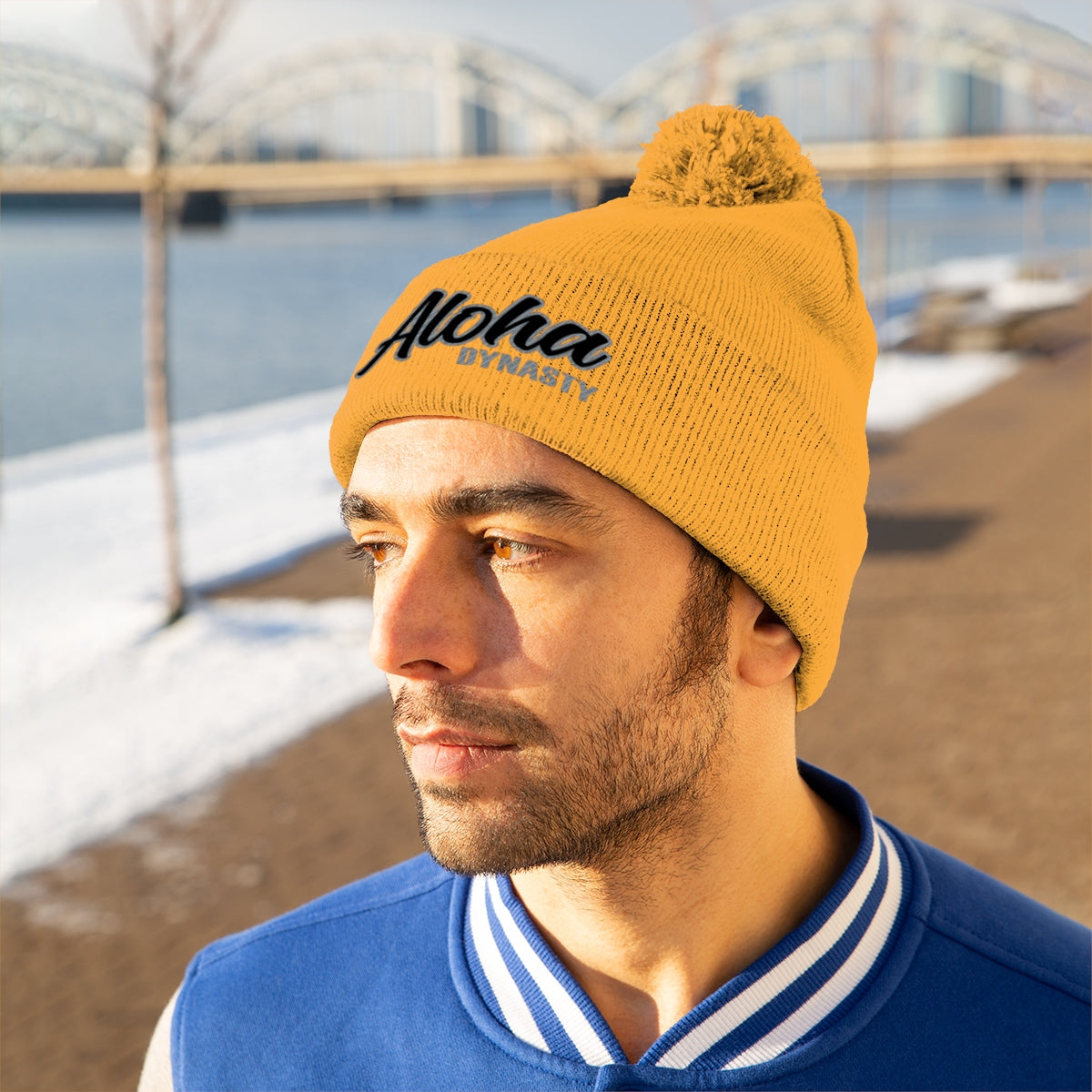 Aloha Dynasty Rare Breed Pom Pom Beanie