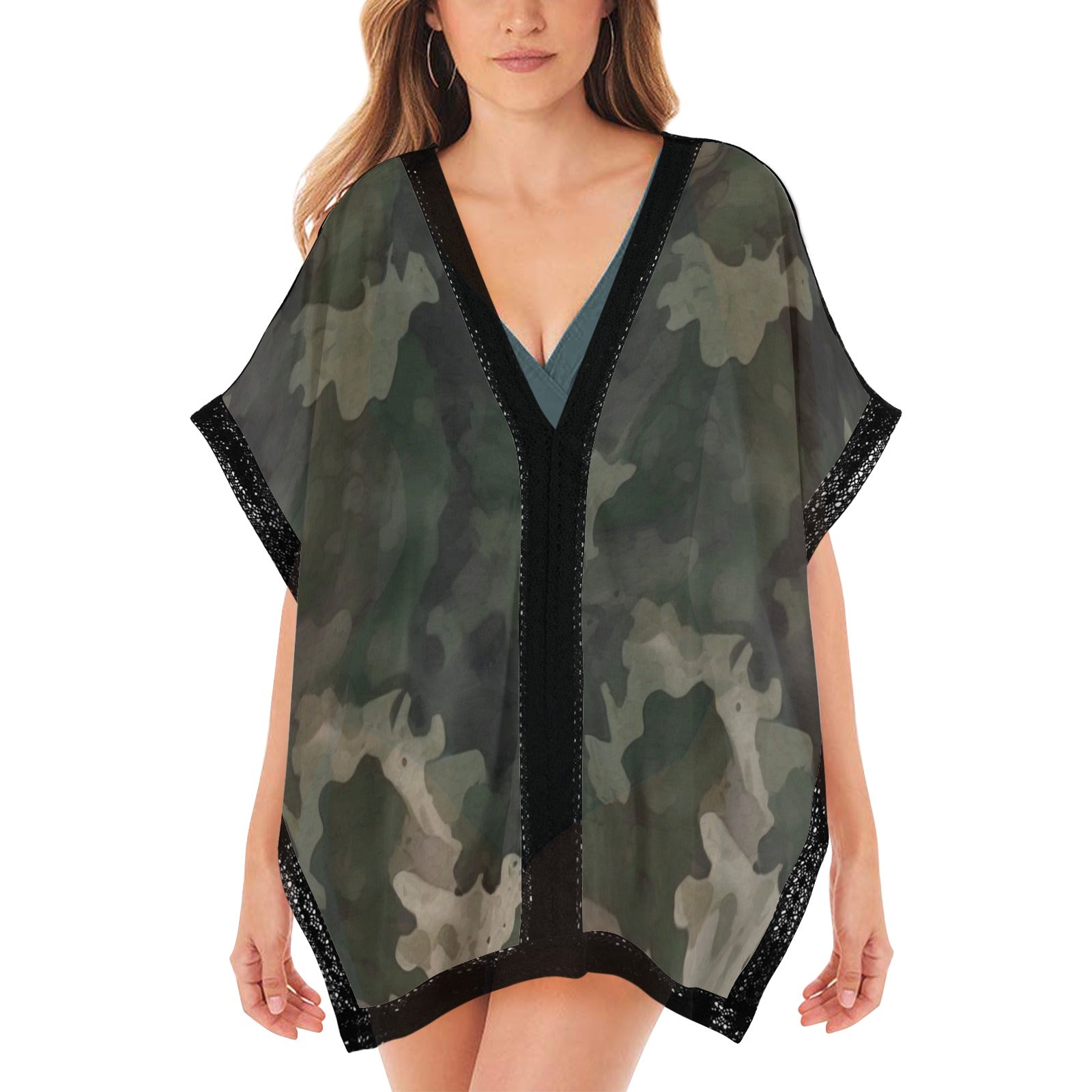 Aloha Dynasty Camouflage Women's each Cover Up